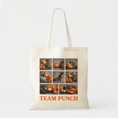 Tote Bag Punch Bébé Singe (Devant)