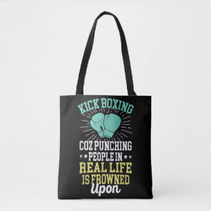 Tote Bag Punch Les Gens Sont Congelés Sur Ki Sarcastique Dr
