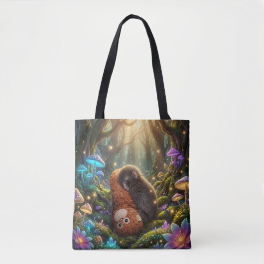 Tote Bag Punch the Baby Monkey (Devant)