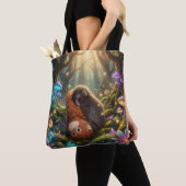 Tote Bag Punch the Baby Monkey (De près)