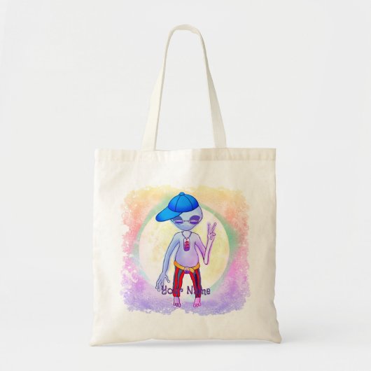 Tote Bag Punk Alien (Devant)