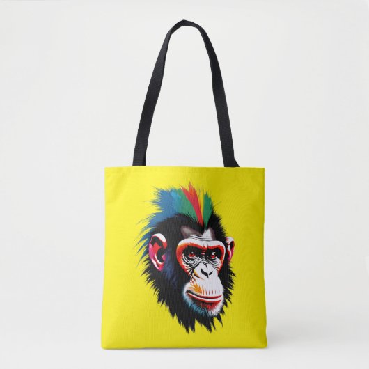 Tote Bag Punk Chimp (Devant)