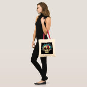 TOTE BAG 'PUNK SKULL' (Devant (modèle))