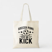 Tote Bag Puns De Football Me Donner Un Coup De Pied (Dos)