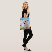 Tote Bag Puppy Angel (Sur le modèle)