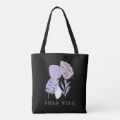 Tote Bag Pura Vida Botanique Leaf Costa Rica  (Dos)