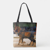 Tote Bag Pure Horsepower - Horse Pulling Event (Dos)