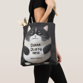 Tote Bag Purement Enspiré Douceur Féline (De près)