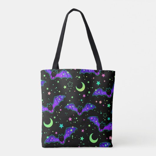 Tote Bag "Purple bats" (Dos)