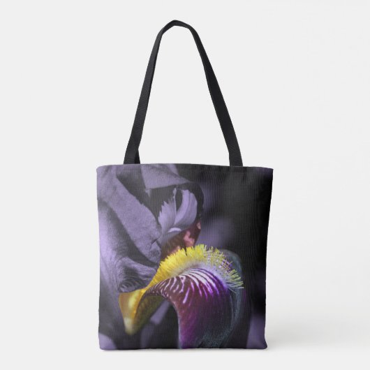Tote Bag Purple Bearded (Dos)