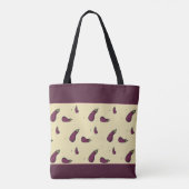 Tote Bag Purple eggplants (Dos)