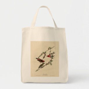 Tote Bag Purple Finch - John J. Audubon's Birds of America