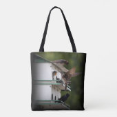 Tote Bag Purple Martin Temps d'alimentation (Dos)