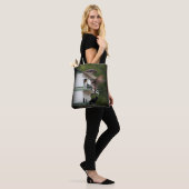 Tote Bag Purple Martin Temps d'alimentation (Sur le modèle)