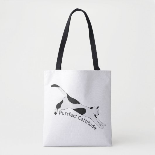 Tote Bag Purrfect Cattitude Fourre-tout (Devant)