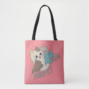 Tote Bag Purrfect Maman