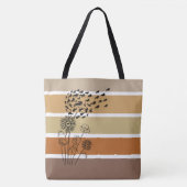 Tote Bag Pusteblume mit Tölter Tasche (Devant)