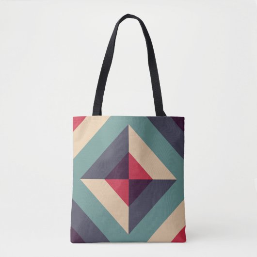 Tote Bag Pyramide électrique (Devant)