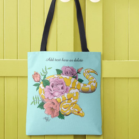Tote Bag Python albino