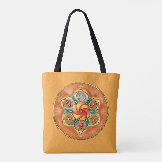 Tote Bag Qualité d'âme de l'intégrité (Dos)