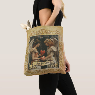 Tote Bag Quand elle m'aimait