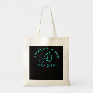 Tote Bag Quand La Vie Vous Met À La Main, Vous Rabattez Fai