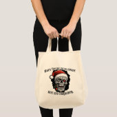 Tote Bag Quand tu es mort à l'intérieur, mais c'est Noël (Devant (produit))