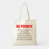 Tote Bag Quand Une Nation Protège Les Sociétés - Le Quot De (Dos)