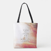 Tote Bag Quand vous rêvez (Dos)