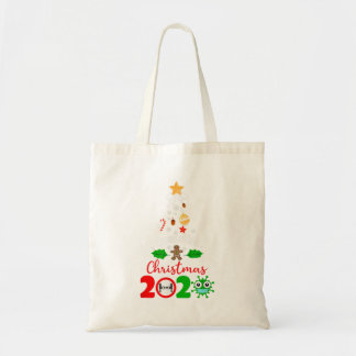 Tote Bag Quarantine Noël 2020, Drôle Design