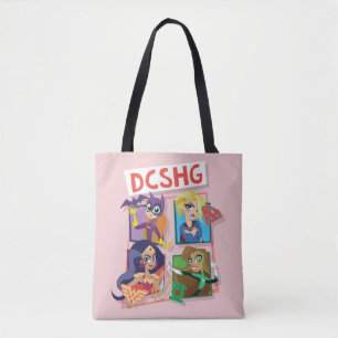 Tote Bag Quartet Filles DC Super Hero