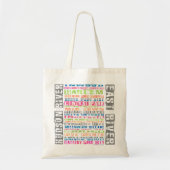 Tote Bag Quartiers NYC Arc-en-ciel (Devant)