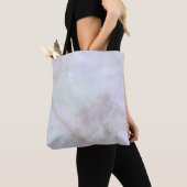 Tote Bag quartz rose (De près)