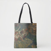 Tote Bag Quatre danseurs d'Edgar Degas, Ballet Fine Art (Devant)