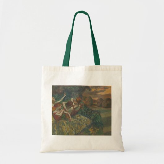 Tote Bag Quatre danseurs d'Edgar Degas, Ballet Fine Art (Devant)