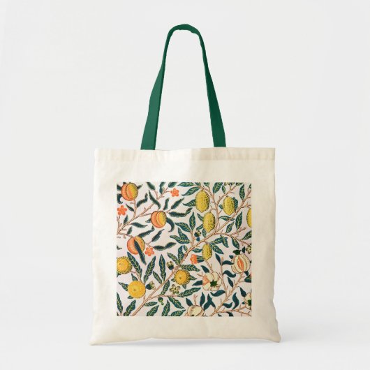 Tote Bag Quatre fruits, William Morris (Devant)