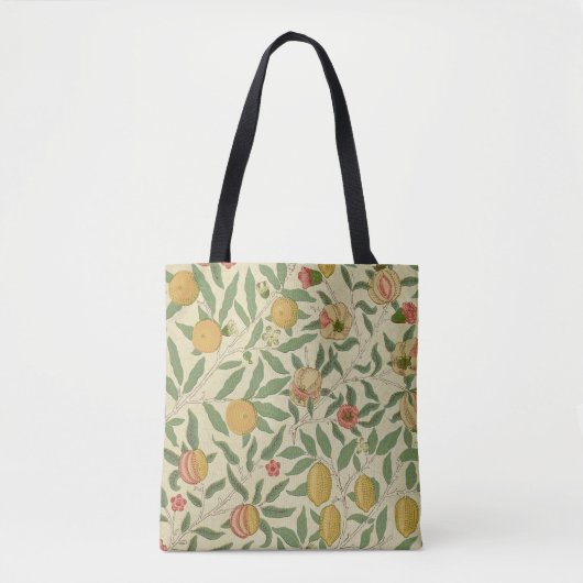 Tote Bag Quatre Fruits, William Morris (Devant)
