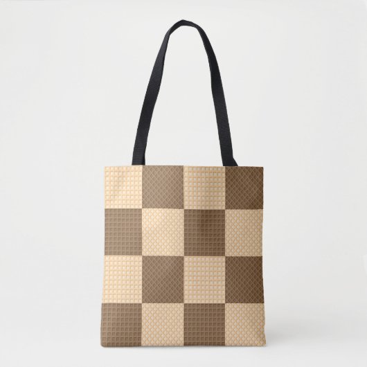 Tote Bag Quatre gaufrettes (Devant)