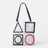Tote Bag quatre icônes (Dos)