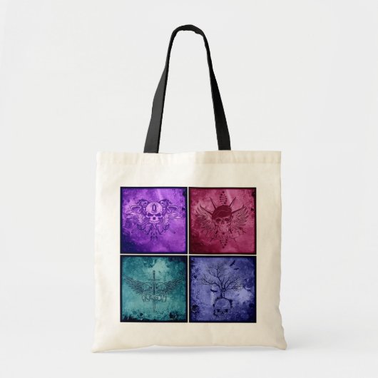 Tote Bag Quatre logos Fourre-tout (Devant)