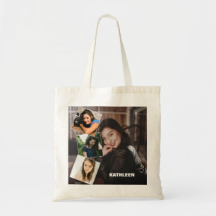 Tote Bag Quatre photos personnalisées