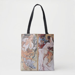 Tote Bag Quatre Saisons, Mucha