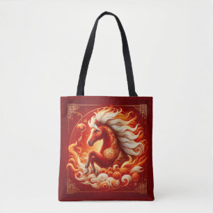 Tote Bag Quatrième année du Cheval de Feu