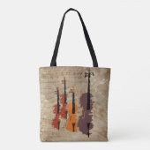 Tote Bag Quatuor à cordes (Dos)