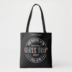 Tote Bag Que se passe-t-il sur Girls Trip Custom Girls Week