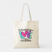 Tote Bag Que Tout Ce Que Vous Faites Soit Fait Dans L'Amour (Dos)