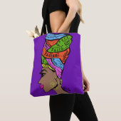 Tote Bag Queen Fourre-tout (De près)
