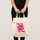 TOTE BAG QUEEN OF HEARTS (Devant (produit))