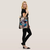 Tote Bag Quel crâne de sucre de boule (Sur le modèle)