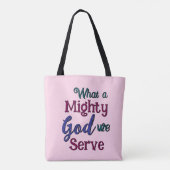 Tote Bag Quel Dieu puissant (Dos)